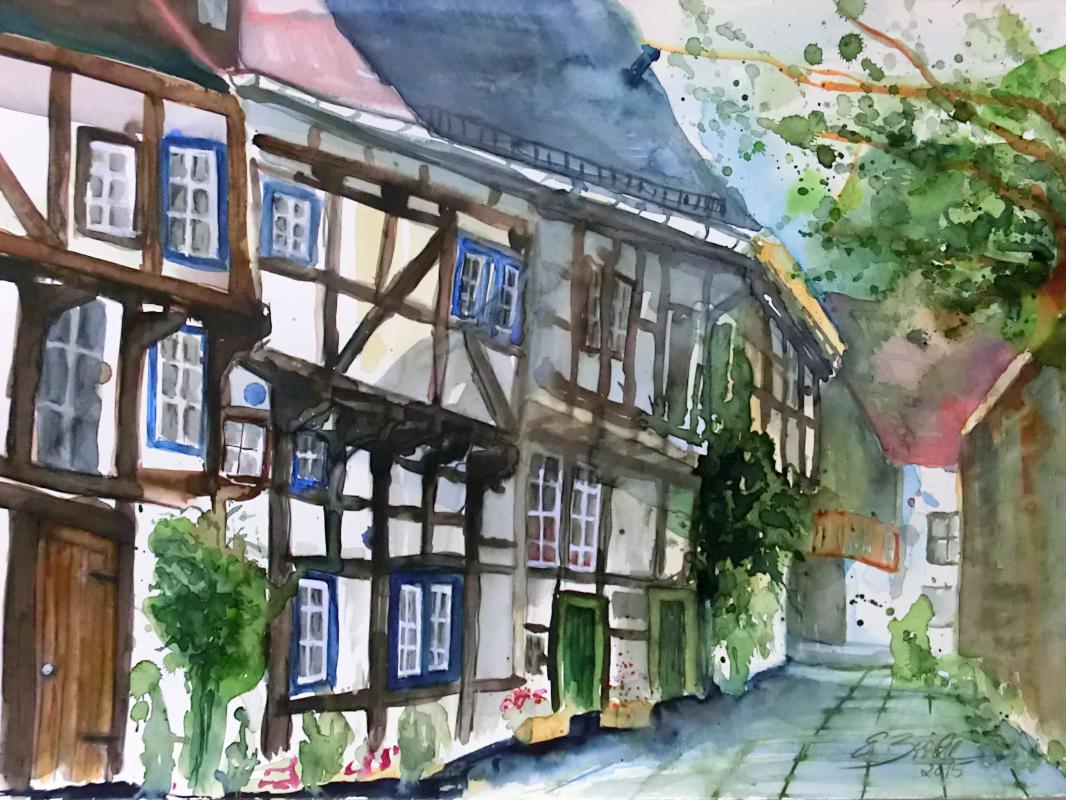 Detmold Auguststraße - Evelyn Brosche