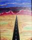 ---Road in the Desert--- - Christoph Gerritsen - Acryl auf Leinwand - Landschaft - 