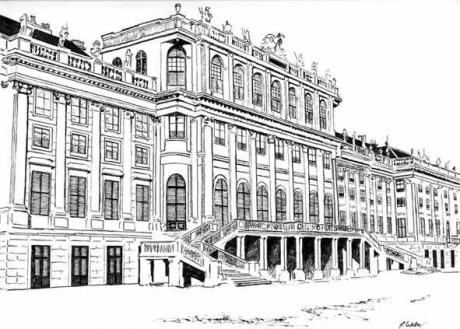 Schloss Schönbrunn, Wien (2004) Stefan Weber - Stefan Weber -  auf  - Array - 