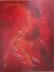 Red Dragon 3 - Christian PreuÃler - Acryl auf Leinwand - Abstrakt - Abstrakt