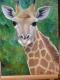 Kunstwerk - --junge giraffe