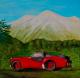 Kunstwerk - Triumph TR 3 Oldtimer