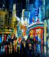 -city-lights -7- - Ulrike SallÃ³s-Sohns - Acryl auf Leinwand - Sonstiges - Expressionismus