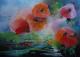 514. Mohnblumen 13 - Hans Schott - Aquarell auf Papier - Mohn - 